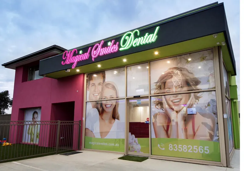 Magical Smiles Caroline Springs clinic storefront on Lancefield Drive