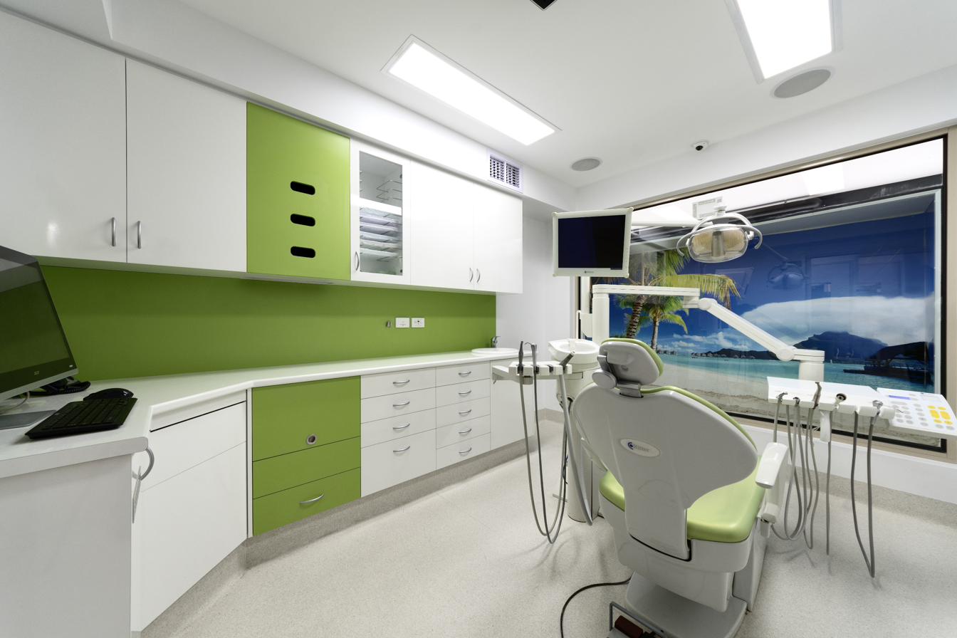 A calm, quiet treatment room at Magical Smiles Caroline Springs